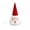 A001- A, variant on Christmas Decoration Singing Santa Hat with Glowing Light and Swaying Motion, 1 Piece, Red and White, for Holiday Tabletop Display, Interactive Music Plush Toys