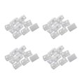 thumbnail image 1 of 40Pcs de Sujetadores de Angulo de Muebles de Gabinete de Braces Soportes de Angulo Blanco, 1 of 5