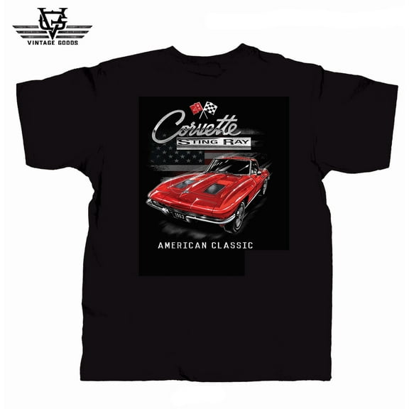 VGA Chevy Licensed Tee Shirt Black M American Classic