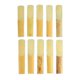 thumbnail image 1 of 10Pcs Saxophone Eb Clarinet Reeds Strength 2 Robust Professional Sax Eb Clarinet Reed Set Wood Color Number 2, 1 of 4