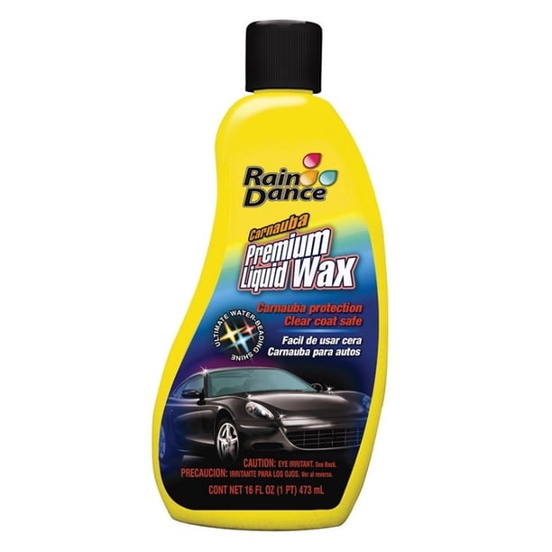 Rain Dance 2510 16 Oz Carnauba Premium Liquid Car Wax
