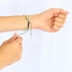 thumbnail image 4 of Pulsera Glowa de plata y cristal checo. Bohemia Verde GLOWA Pulsera, 4 of 7