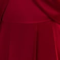 thumbnail image 6 of BCSIOAOI Girls Formal Dress,Off-Shoulder Bow Front Satin Flower Girl Dress for Weddings Red 11 Years, 6 of 9