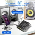 thumbnail image 3 of Labymos BT5.0 Intelligent 2.1 Channel Power Audio Stereo Subwoofer Amplifier Board 50W+50W+100W Treble Bass Note, 3 of 8