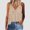 Yellow, variant on BRGZLK Summer Tank Tops For Women 2025 New Solid Color V-Neck Sequined Casual Spaghetti Strap Top Black XL