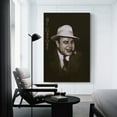 thumbnail image 3 of Al Capone Portrait Vibrant Glossy Abstract Art Poster Print Art Poster Canvas Painting Decor Wall Print Photo Gifts Home Modern Decorative Posters 12x18inch(30x45cm), 3 of 6
