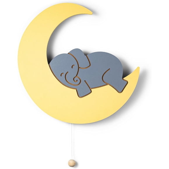 Lumpets Veilleuse Murale BugyBagy, Décoration de Chambre de Bébé, Facile à Installer