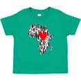 thumbnail image 3 of Inktastic Black History Month Ink Print African Heart Boys or Girls Baby T-Shirt, 3 of 5