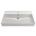 thumbnail image 3 of BOCCHI 1377-001-0126 Milano Wall-Mounted Fireclay Sink with Overflow In White, 3 of 7