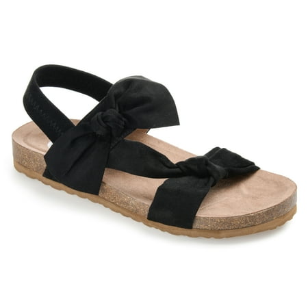 

Journee Collection Womens Xanndra Multi Strap Flat Sandals