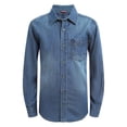 thumbnail image 1 of Camisa Tommy Hilfiger Maxwell de manga larga para niños, azul vaquero, 5 años, 1 of 3