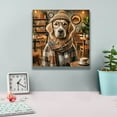 thumbnail image 4 of Epic Graffiti 'Hipster Dog - Golden Retriever' by Rey Klimt Canvas Wall Art, 12" x 12", 4 of 8