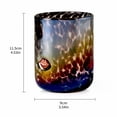 thumbnail image 3 of Halloween Icon Glass Cups Set - 14oz Icon Juice Stemless Wine Glasses Double Old Fashioned Hand Blown Drinking Cups for Halloween Party Gift, 3 of 8