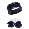 thumbnail image 5 of Hudson Baby Infant Girl Headband and Socks Giftset, Navy Red, One Size, 5 of 5