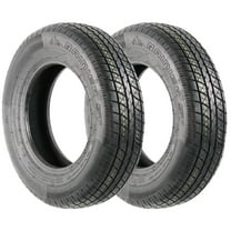 eCustomrim 2-Pk ST145/R12 Steel Belted Radial Trailer Tire Load E 1520# 145/R12 145R12