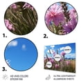 thumbnail image 3 of Designart "Cornflowers landscape IV" Floral Metal Art Living Room, 3 of 5