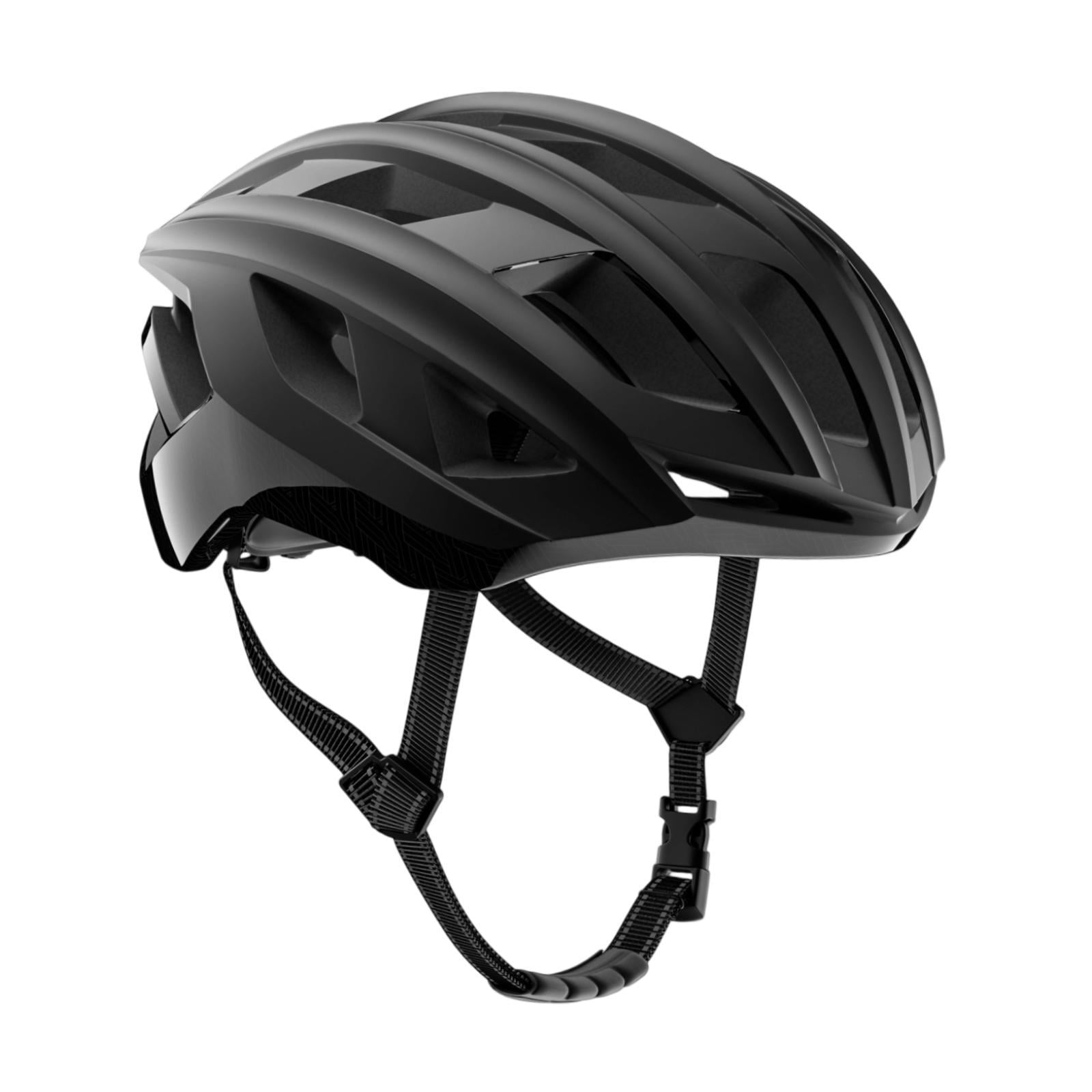 DimyFew Bike Helmet Bicycle Helmet Breathable Shockproof Adjustable Equipment for Adults Black L