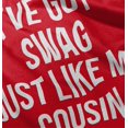thumbnail image 5 of Got Swag Like Cousin Relative Family Toddler Boy Girl T Shirt Infant Toddler Brisco Brands 4T, 5 of 6