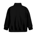 thumbnail image 5 of Uorisanigo Black Girls Half Zip Collar Sweatshirts Casual Essentials Long Sleeve Pullover Jackets Fashion Fall Winter Clothes Quarter Zipper Pullover Shirts Teen Girl Athletic Outerwear, 5 of 7