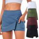 thumbnail image 4 of Faldas de tenis para mujer con bolsillos Pantalones cortos deportivos de golf Pantalones cortos inte Abanopi Falda deportiva, 4 of 7