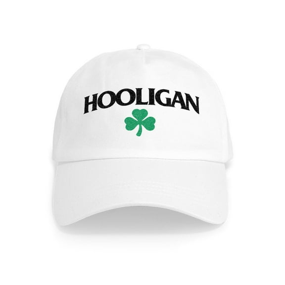CafePress - Irish Hooligan Cap - Adjustable 100% Brushed Unisex Casual Cotton Baseball Cap, Beige, 1
