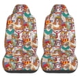 thumbnail image 1 of LAKIMCT Different Dogs Car Seat Covers Vehicle Front Seat Covers Universal Fit Seat Protector, 1 of 9