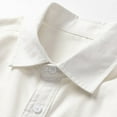 thumbnail image 6 of Long Sleeve Tee Shirts for Men Men's Oversized Dress Shirts Button Down Long Sleeve Casual Baggy Shirt, 6 of 9