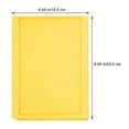 thumbnail image 2 of Drawer Stationery Container for Storage 2 Compartments Yellow PP Material, 2 of 4