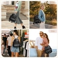 thumbnail image 7 of RAINSMORE Backpack Purse for Women PU Leather Waterproof Fashion Backpack Casual Daypack for Business Travel College,Black, 7 of 7