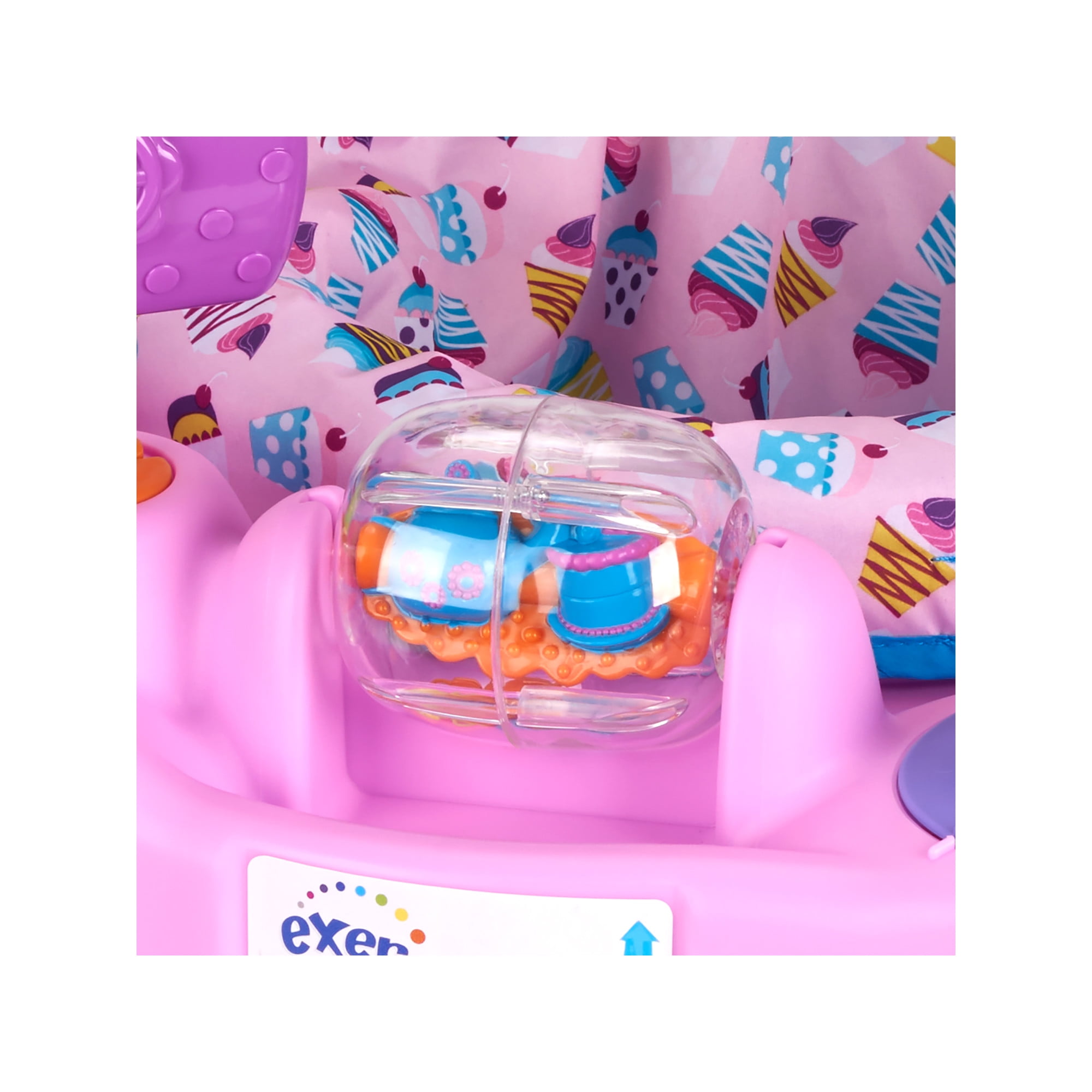 Evenflo Exersaucer Bounce and Learn Sweet Tea Party Activity Saucer