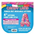 thumbnail image 1 of Eureka EU-845155-3 Candy Land Pepper Stripes Deco Letters - Pack of 3, 1 of 1