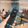 thumbnail image 2 of (Pack of 2) Replacement remote control only for Roku TV, compatible with TCL Roku/Hisense Roku/Insignia Roku/Element Roku/Westinghouse Roku/Hitachi Roku TV [Not available for Roku Stick and Box, 2 of 10