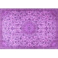 thumbnail image 1 of Ahgly Company Indoor Rectangle Persian Purple Traditional Area Rugs, 7' x 9', 1 of 4