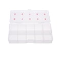 thumbnail image 1 of Labymos 2 x 5 Boîte Vide Transparente pour Art des Ongles Storage, 1 of 7