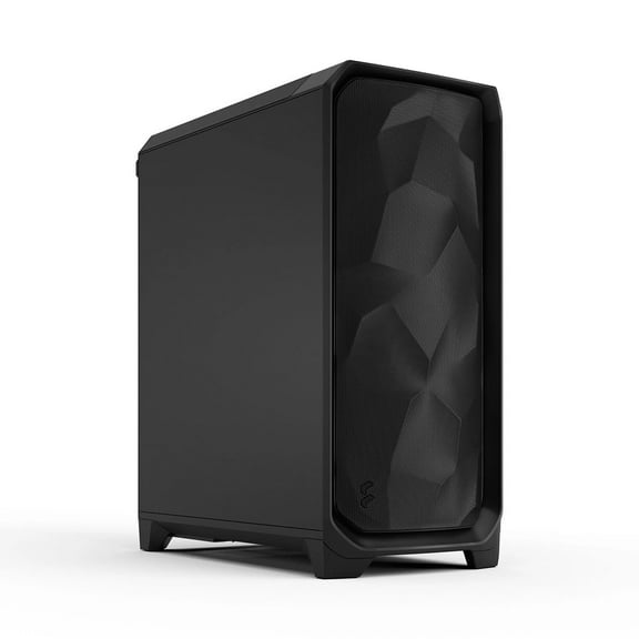 Fractal Design Meshify 3 ATX mATX Mid Tower PC Case - Black Chassis with Solid Side Panel (FD-C-MES3A-01)