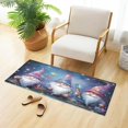 thumbnail image 2 of GZHJMY Christmas Gnomes Kitchen Mat Soft and Absorbent Bath Mats for Bathroom Non Slip Quick Dry Shaggy Bath Carpet Machine Wash for Kitchen Bathroom Shower Home Decor 39x20 in, 2 of 7