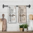 thumbnail image 2 of Funny Coffee Kitchen Towels,Bar Dishcloth,Cooking Flour Sack Hand Towels, 18"x26"inch,Absorbent Drying,Gifts for Coffee Lovers,Neighbor,Wife,Housewarming On Christmas Mother''s Day-2 Pack, 2 of 6