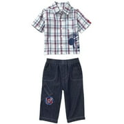 Disney - Mickey Mouse Team Baseball 2-Piece Pants Set for Boys - Newborn