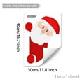 thumbnail image 5 of Christmas Bearded Children Wall Stickers, Festive Bedroom Background Decorations for Kids, Playrooms, Nurseries, and Schools - Peel and Stick Mural Decals, 5 of 5