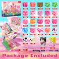 thumbnail image 2 of Bloques Magnéticos Magneverse 100 PCS Castillo de Princesa Rosa, 2 of 6