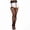 Color 2, variant on Women's High-Waist Suspender Tights - Sheer Fishnet with Openwork Panels & Ultra Stretch