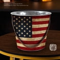 thumbnail image 7 of Iron Ice Bucket, Retro Beer Beverage Ice Bucket, Champagne Ice Bucket, Round Ice Bucket Wine Bucket for Home Bars, Pubs, Clubs, Restaurants, BBQs and Picnics, 7 of 7
