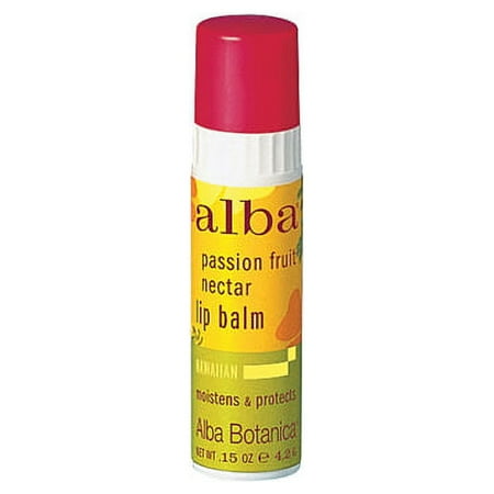 Alba Botanica Hawaiian Lip Balm Passion Fruit Nectar