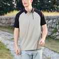 thumbnail image 2 of Mens Active T-Shirt, Performance Short Sleeve T-Shirt, Solid Color Moisture Wicking Quick Dry Workout Top, Lightweight Breathable Stretch Fabric for Gym Training, Outdoor Casual, Comfort Fit Tee, 2 of 6