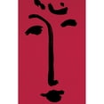 thumbnail image 3 of Unknown 11x14 Black Modern Framed Museum Art Print Titled - Red Face, 3 of 5