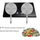 thumbnail image 2 of Induction Adapter, Induction Hob Converter Disc, Stainless Steel Heat Diffuser Ring Plate For Induct, 2 of 5