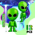 thumbnail image 2 of Balloon Meooeck Alien, 12 unidades, 80 cm, color verde gigante, para fiestas, 2 of 6