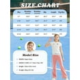 thumbnail image 7 of Rolanko Girls Flare Wide Leg Sweatpants Elastic Waist Bell Bottoms Pants for Kids Sweats with Pockets 5-12Y, 7 of 7