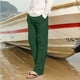 thumbnail image 4 of Pantalones deportivos holgados de hip hop para hombre - Algodón y lino, transpirables - Para todas las estaciones, cuatro bolsillos - Informales/playa/deporte - Tallas del Reino Unido/UE/EE. UU., l, 4 of 6