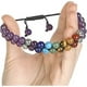 thumbnail image 3 of Pulsera de cuentas de chakras, pulsera de cristal curativa de los 7 chakras, pulsera de cuentas de piedra de yoga, pulsera de meditación, relajación y ansiedad., 3 of 5